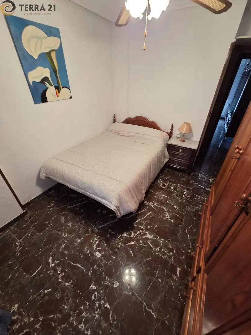Bedroom of Flat for rent in Jaén  with Air Conditioner and Heating