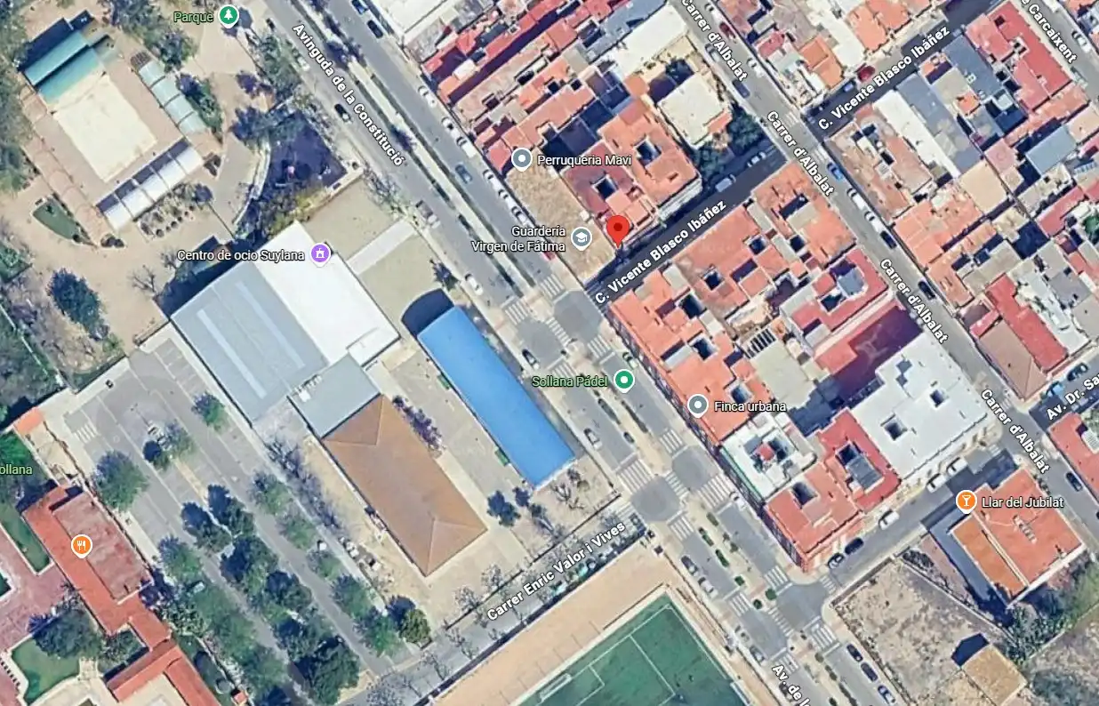 Vista exterior de Piso en venta en Sollana con Balcón