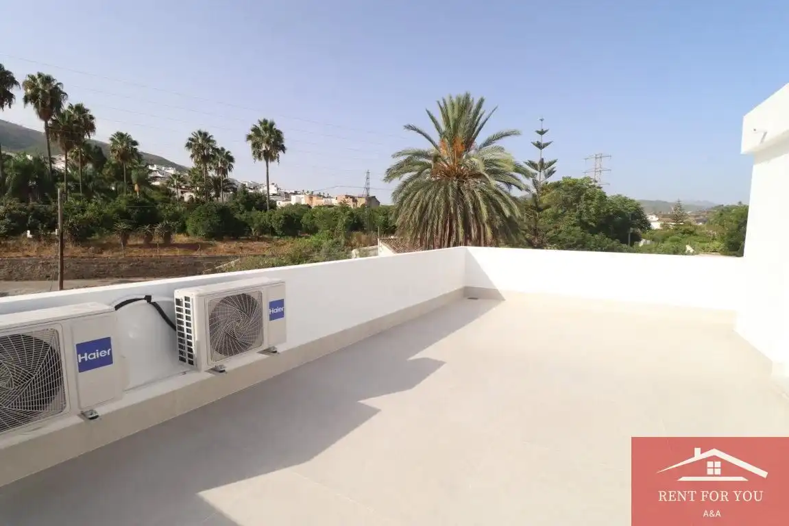 Terrasse von Maisonette zur Miete in Alhaurín El Grande mit Klimaanlage und Terrasse