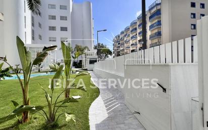 Exterior view of Flat for sale in Eivissa  with Air Conditioner, Private garden and Swimming Pool