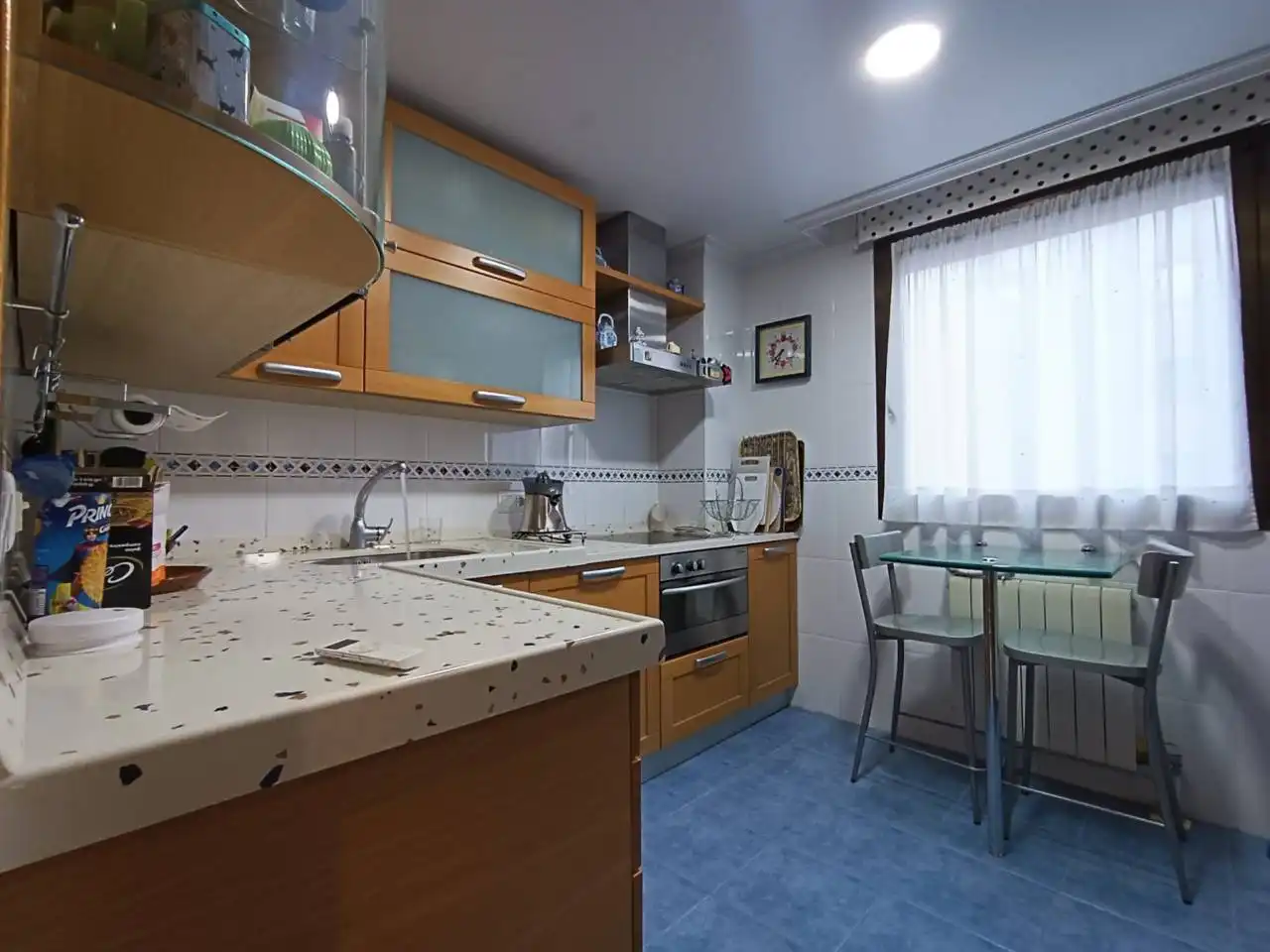 Küche von Wohnung zum Verkauf in Burgos mit Heizung, Parkett und Terrasse