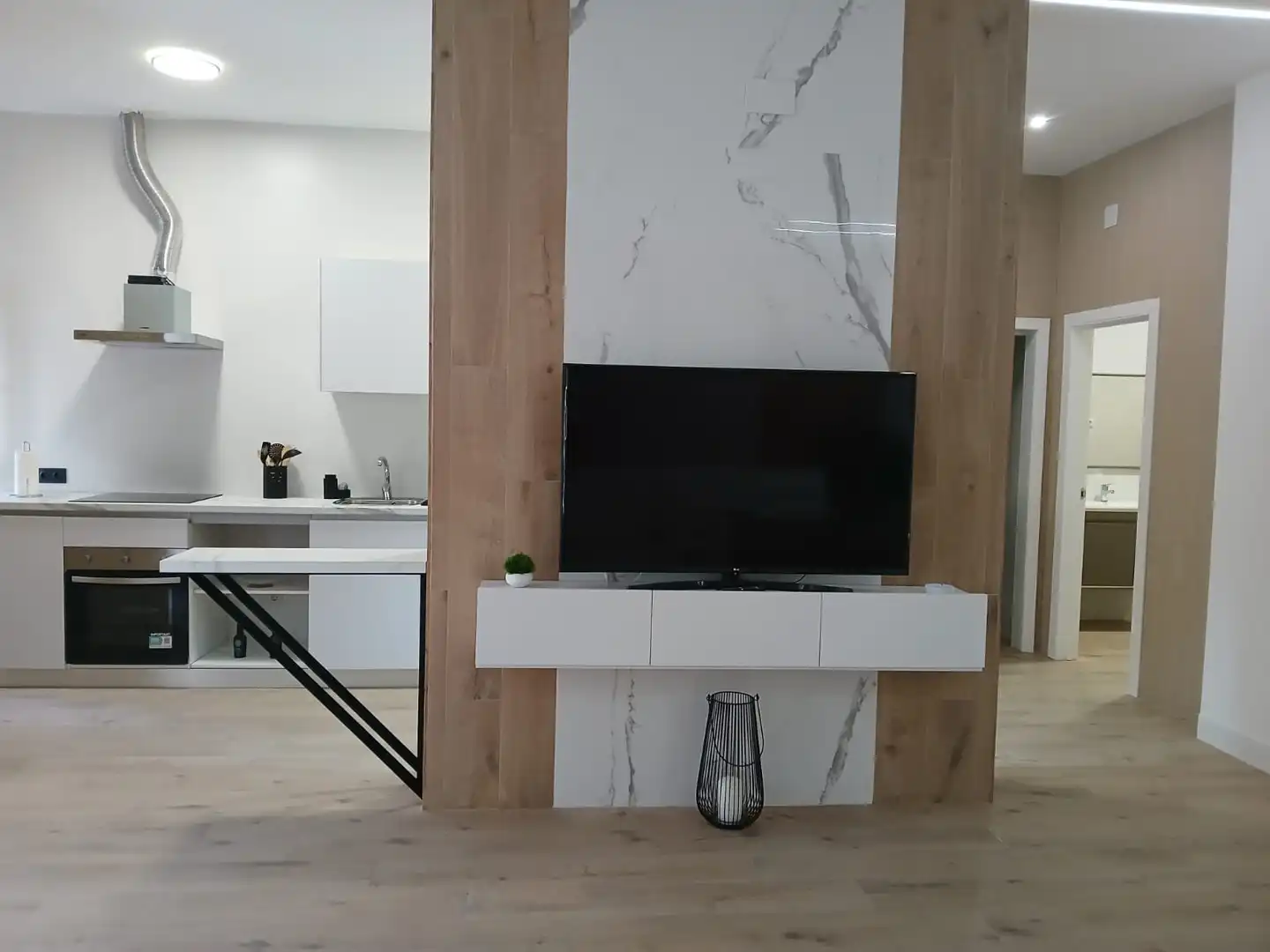 Living room of Flat for rent in La Victoria  with Furnished and Oven