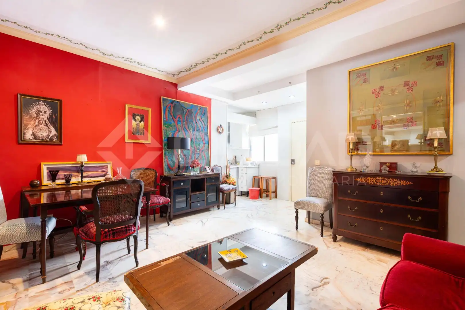 Sala de estar de Piso en venta en Sevilla