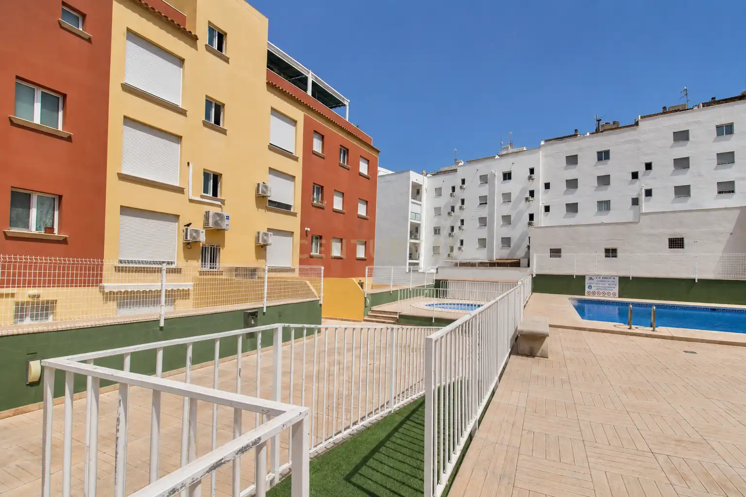 Exterior view of Flat for sale in Pego  with Community pool