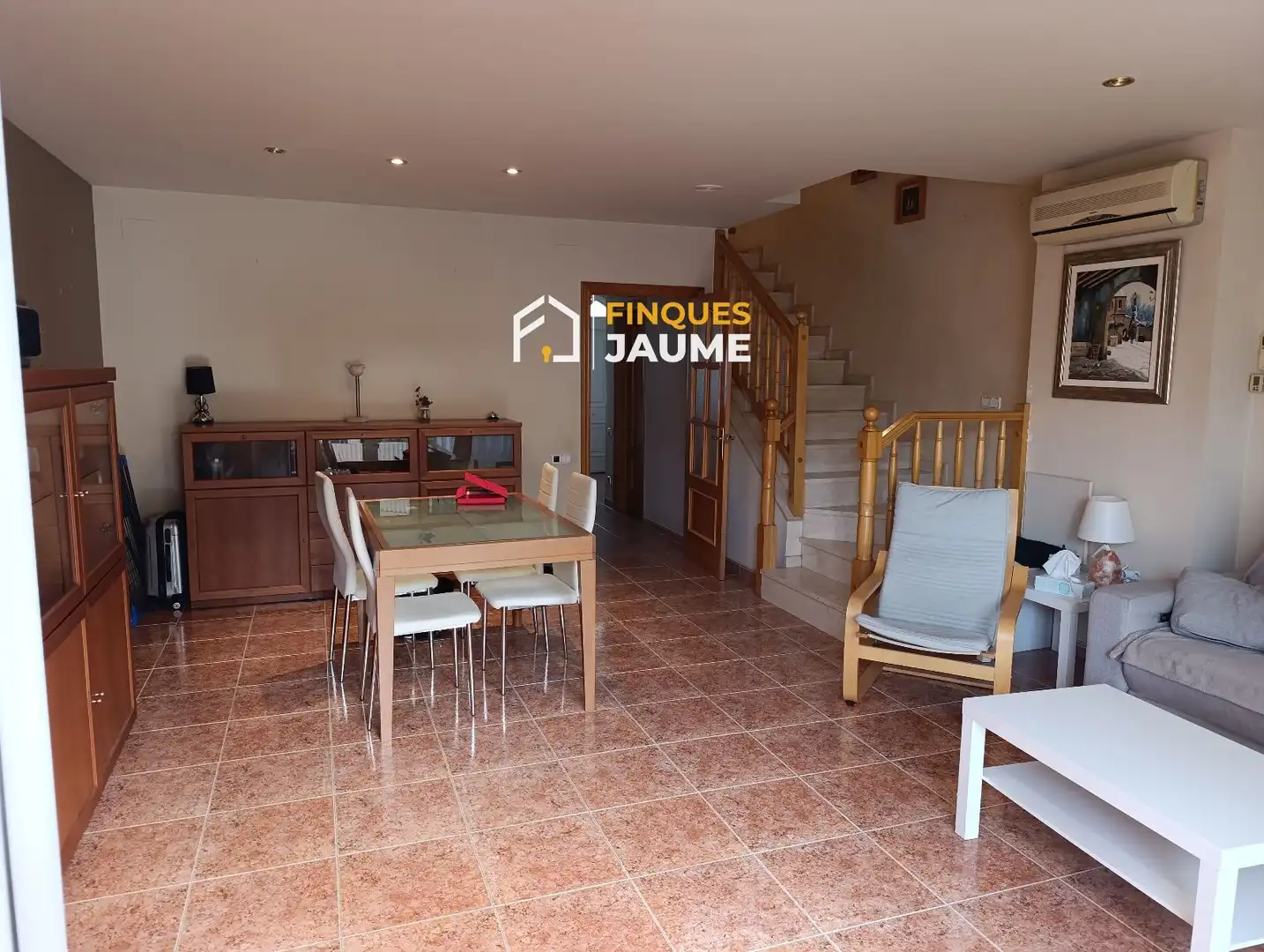 Comedor de Casa adosada en venta en Torrefarrera con Aire acondicionado, Calefacción y Terraza