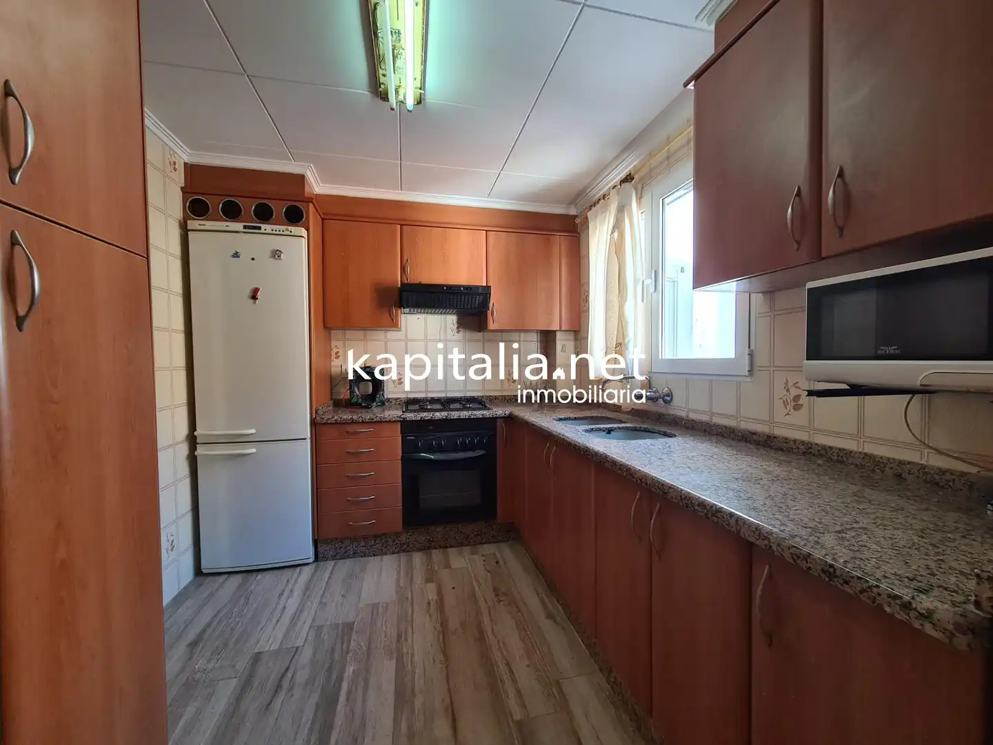Küche von Wohnung zum Verkauf in Aielo de Malferit mit Klimaanlage, Heizung und Terrasse
