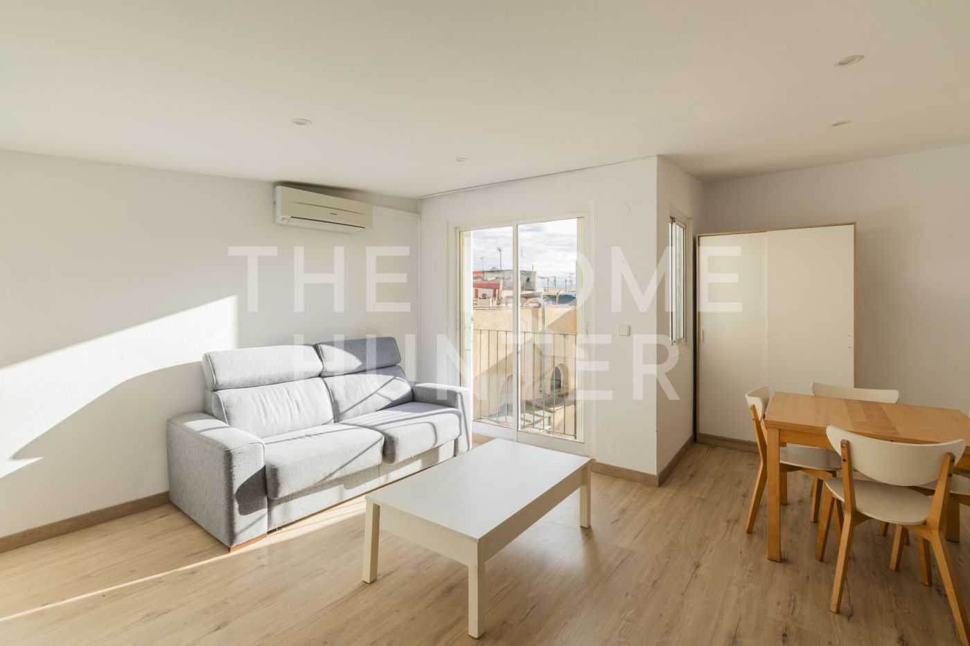 Sala d'estar de Àtic en venda en  Barcelona Capital amb Aire condicionat, Calefacció i Terrassa