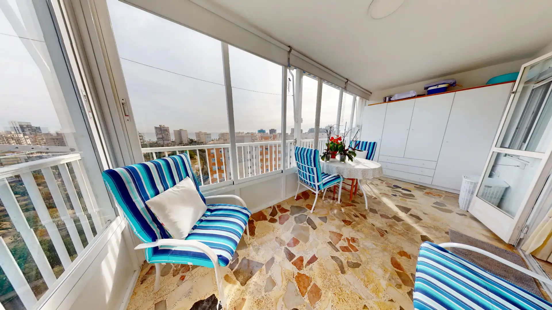 Terrace of Flat for sale in Alicante / Alacant  with Air Conditioner, Heating and Terrace