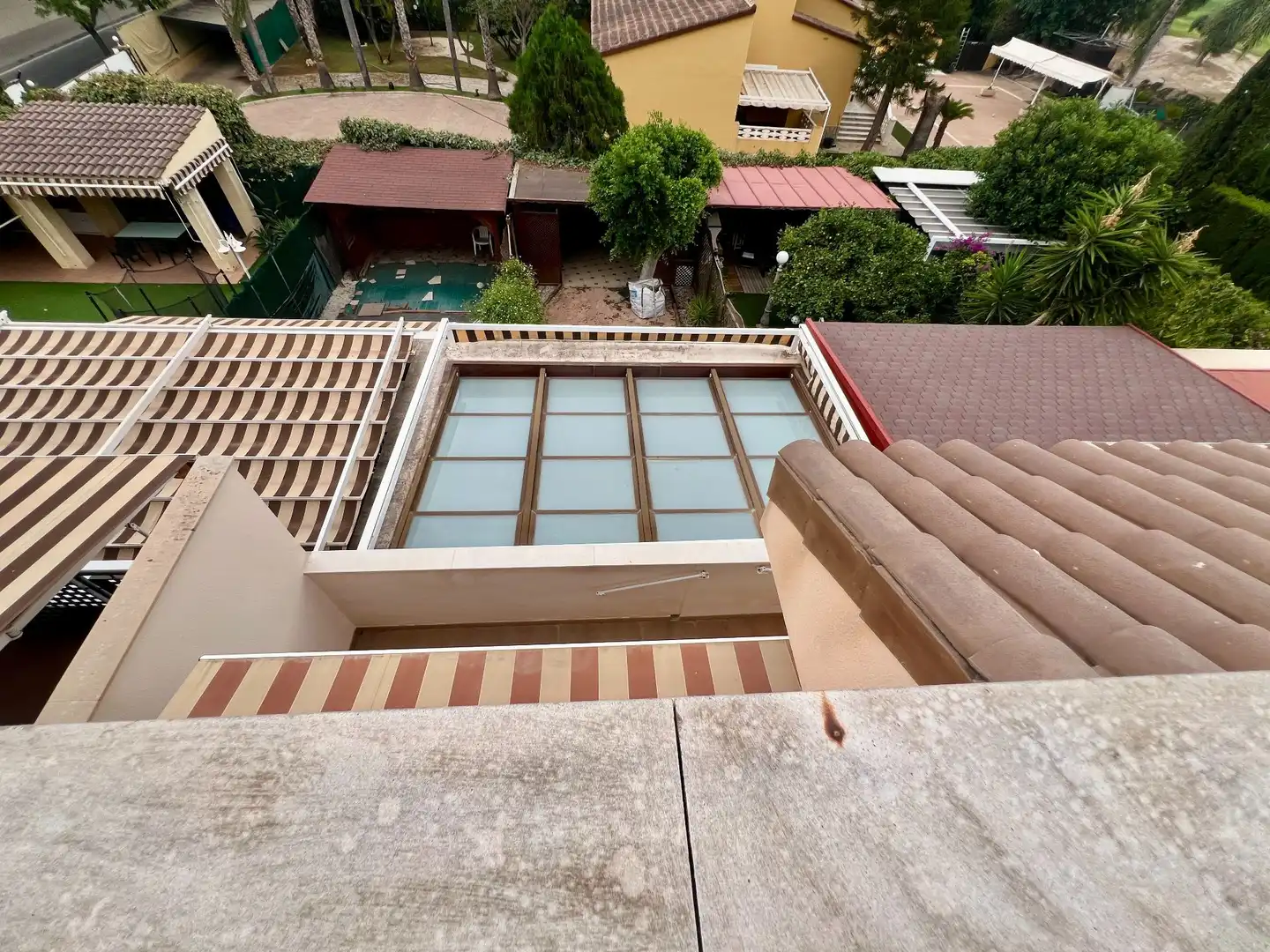 Terraza de Casa o chalet de alquiler en Alicante / Alacant con Aire acondicionado, Calefacción y Jardín privado