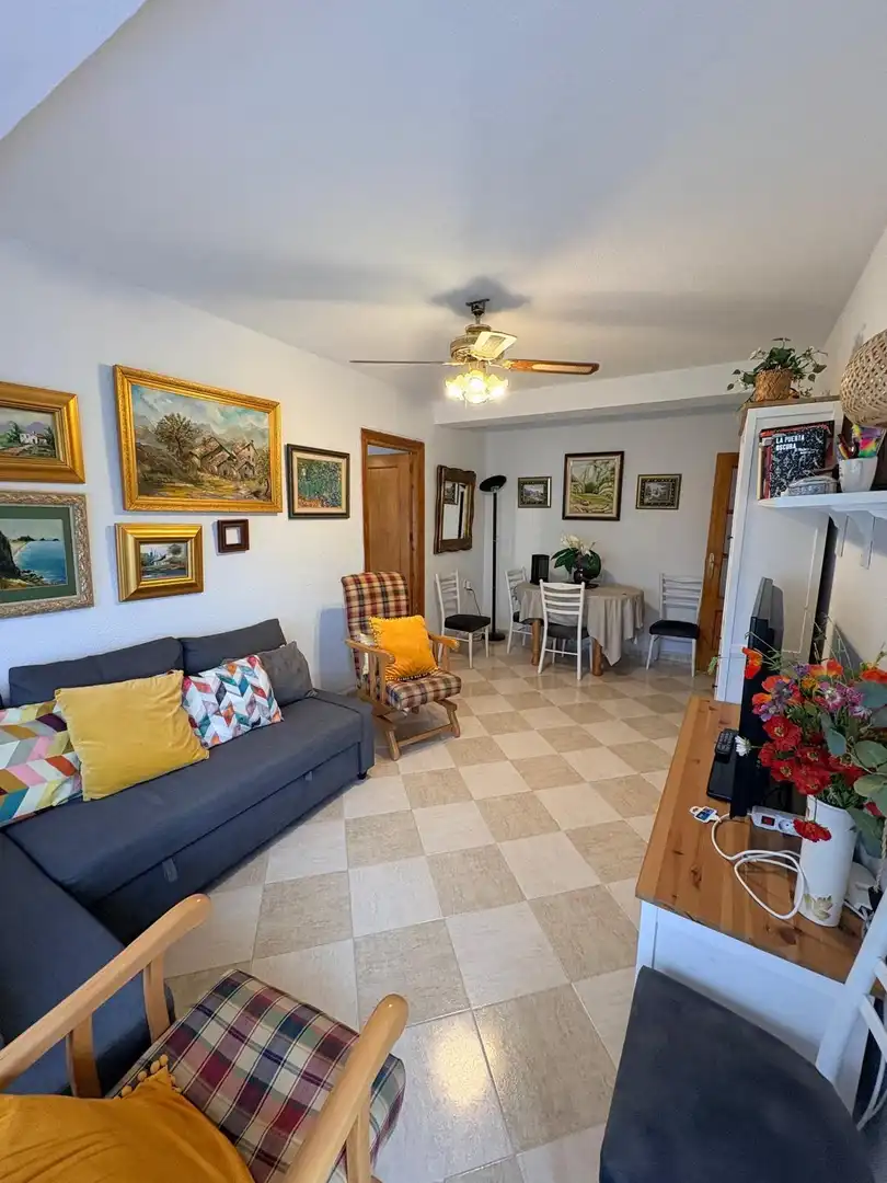 Living room of Flat for rent in Almuñécar  with Terrace and Furnished