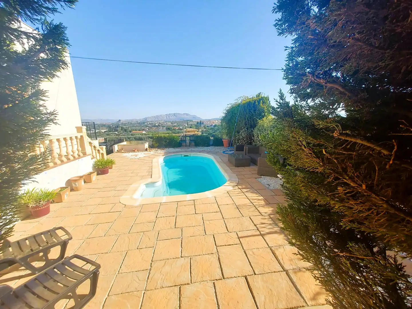 Vista exterior de Casa o chalet en venta en Calasparra con Aire acondicionado, Jardín privado y Piscina