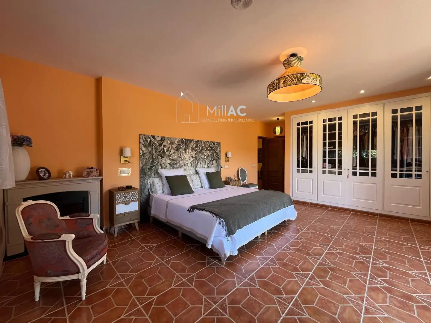 Bedroom of Houses for sale in El Espinar  with Heating, Private garden and Terrace