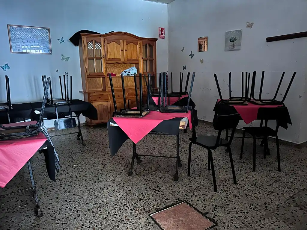 Dining room of Commercial properties for rent in Gijón   with Furnished