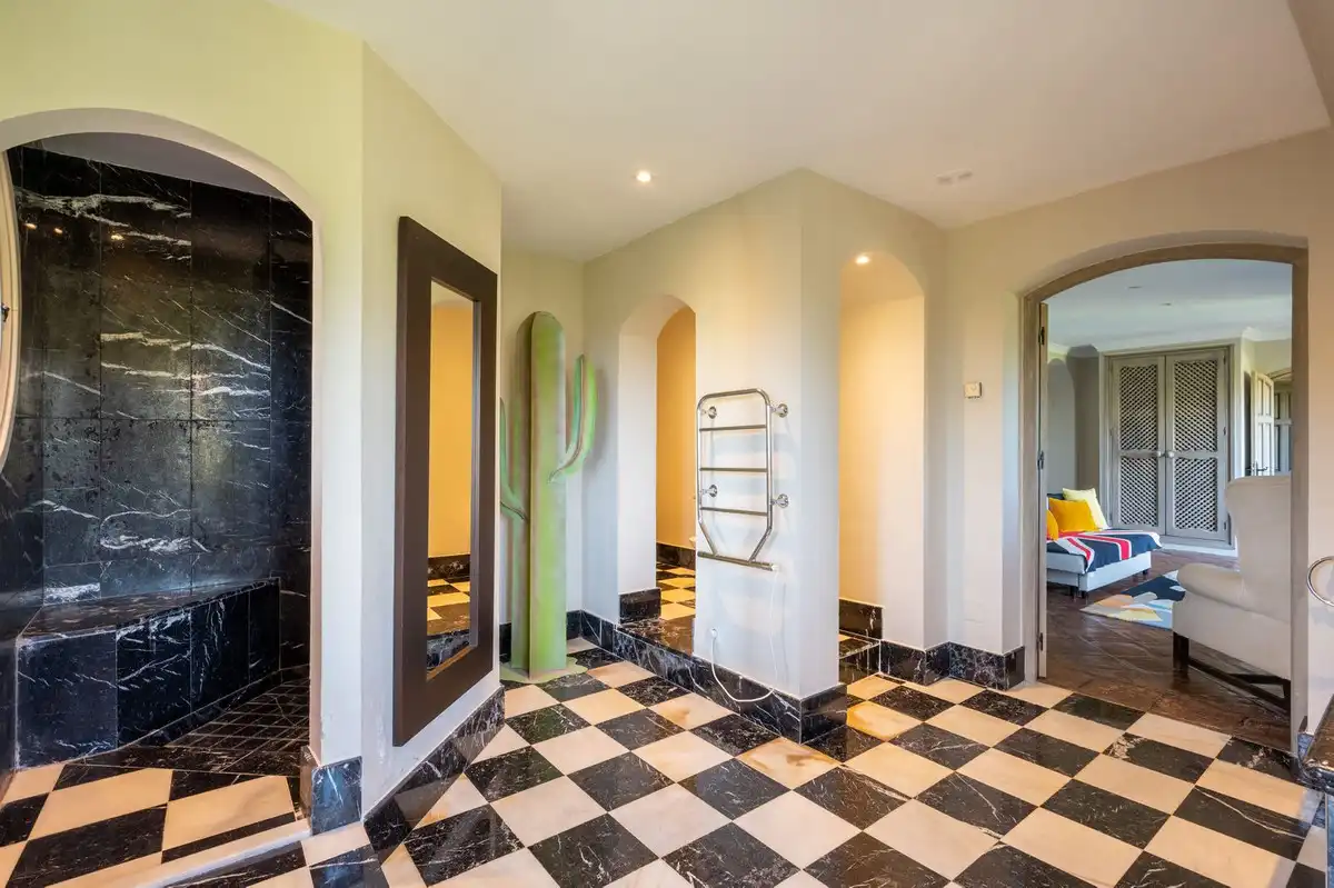 Casa o chalet de alquiler en Benahavís con Aire acondicionado, Jardín privado y Terraza