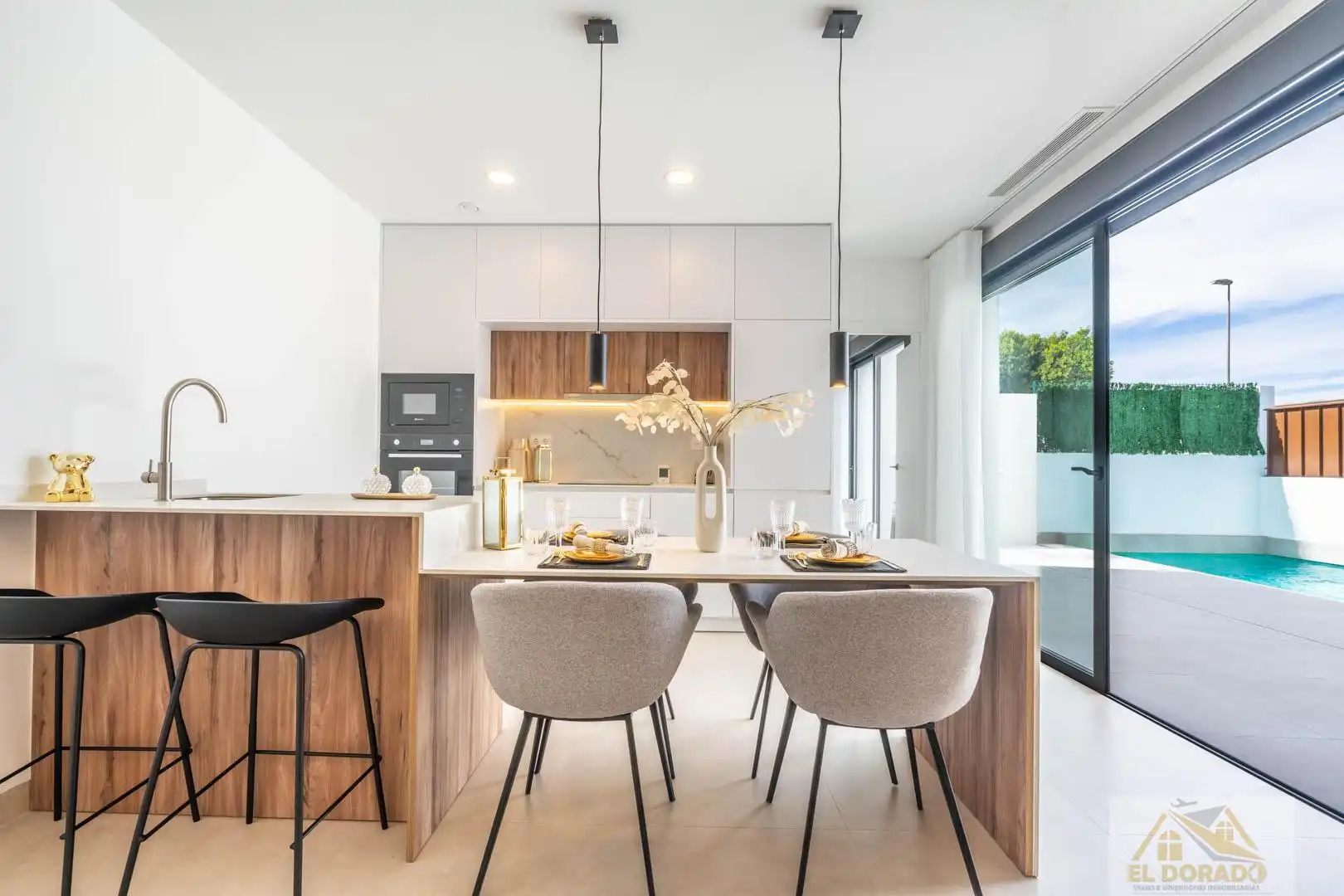 Kitchen of Houses for sale in Torre-Pacheco  with Air Conditioner, Heating and Terrace