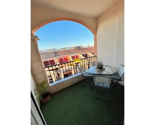 Balcony of Apartment to rent in San Isidro  with Heating, Terrace and Furnished