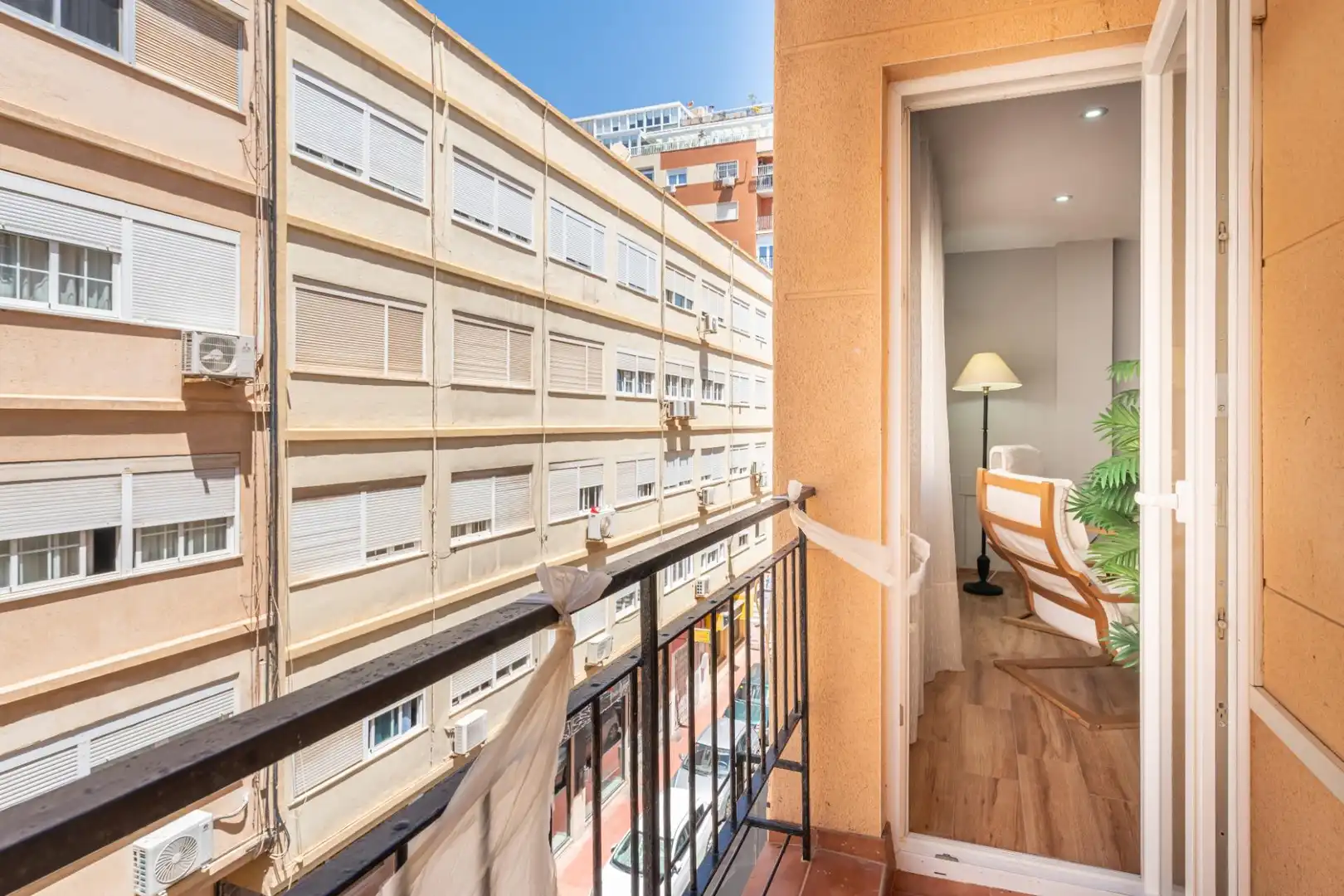 Terrasse von Wohnung zur Miete in Almería mit Klimaanlage, Heizung und Terrasse