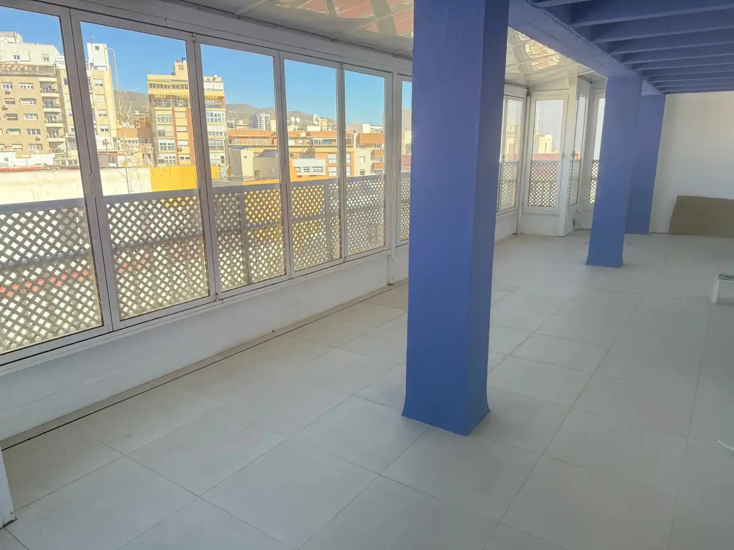 Terrace of Flat for rent in Almería  with Air Conditioner and Terrace