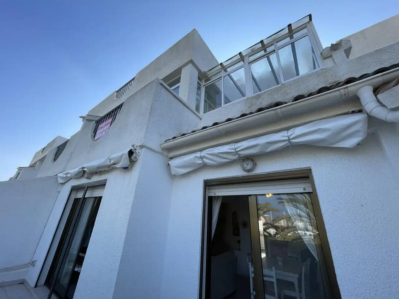 Exterior view of Duplexes for sale in La Manga del Mar Menor  with Air Conditioner, Terrace and Swimming Pool