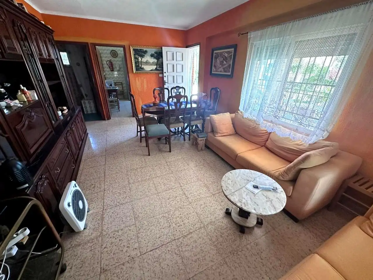 Sala de estar de Casa o chalet en venta en Borriol con Jardín privado y Terraza