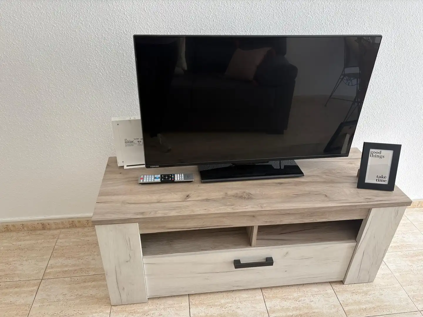 Sala d'estar de Apartament de lloguer en Torrevieja amb Piscina, Moblat i Rentadora