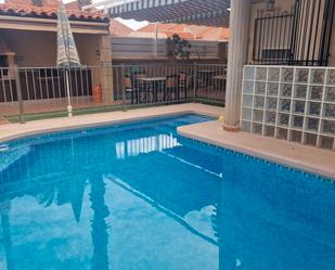 Swimming pool of Single-family semi-detached for sale in Mazarrón  with Air Conditioner, Terrace and Swimming Pool