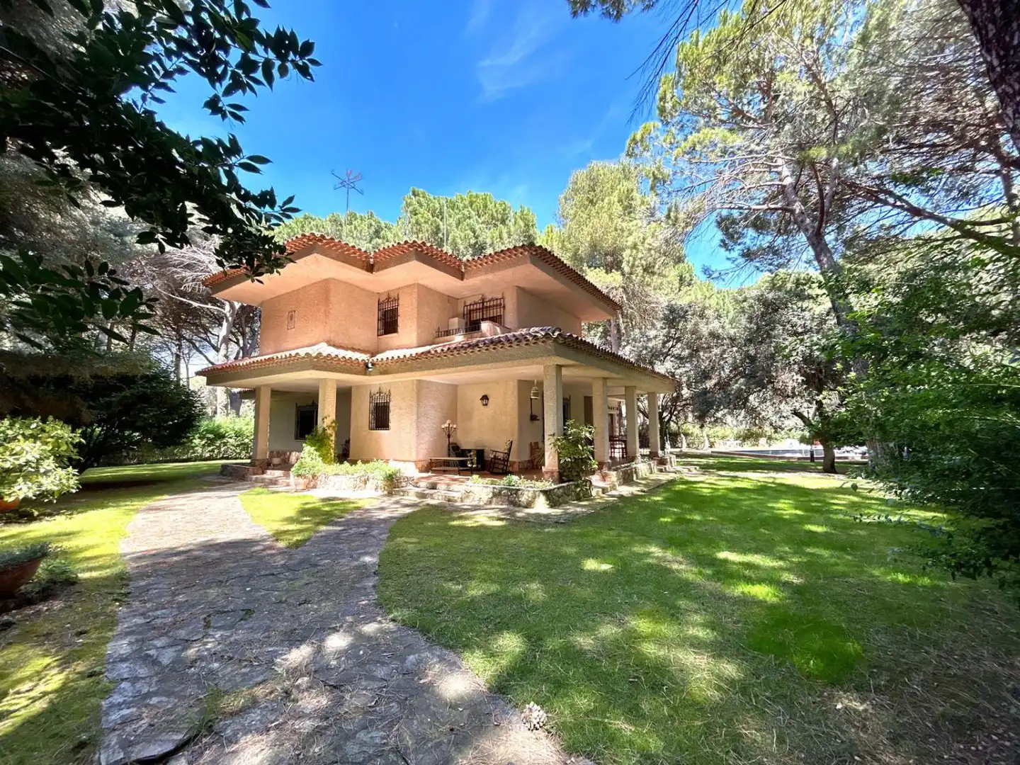 Exterior view of Houses for sale in  Albacete Capital  with Air Conditioner, Heating and Storage room