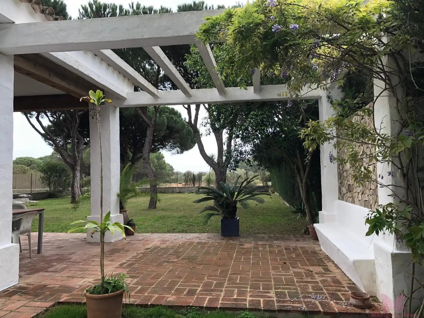 Garden of Houses for sale in Chiclana de la Frontera  with Heating and Alarm