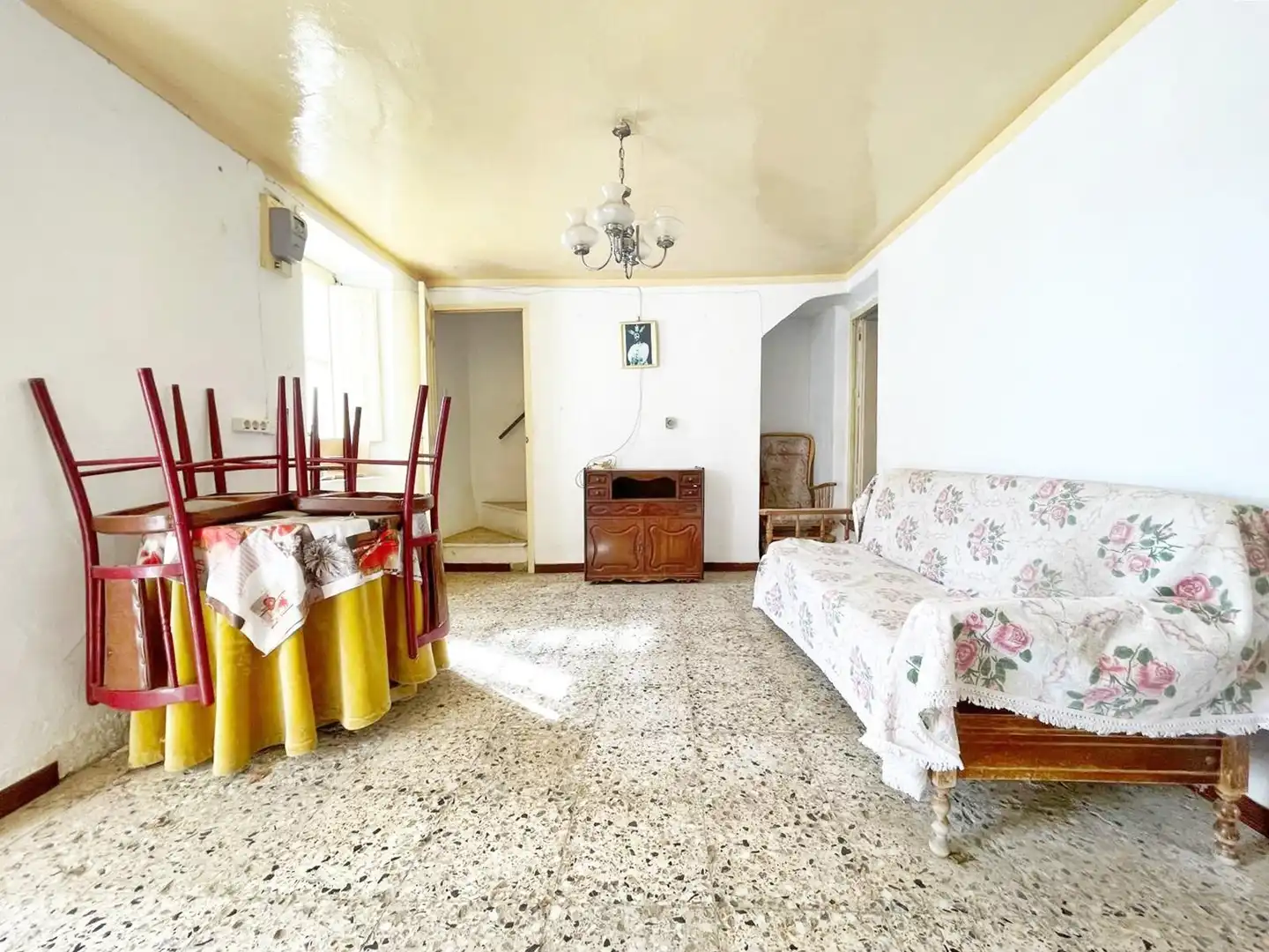 Sala de estar de Casa o chalet en venta en Periana con Terraza, Trastero y Amueblado
