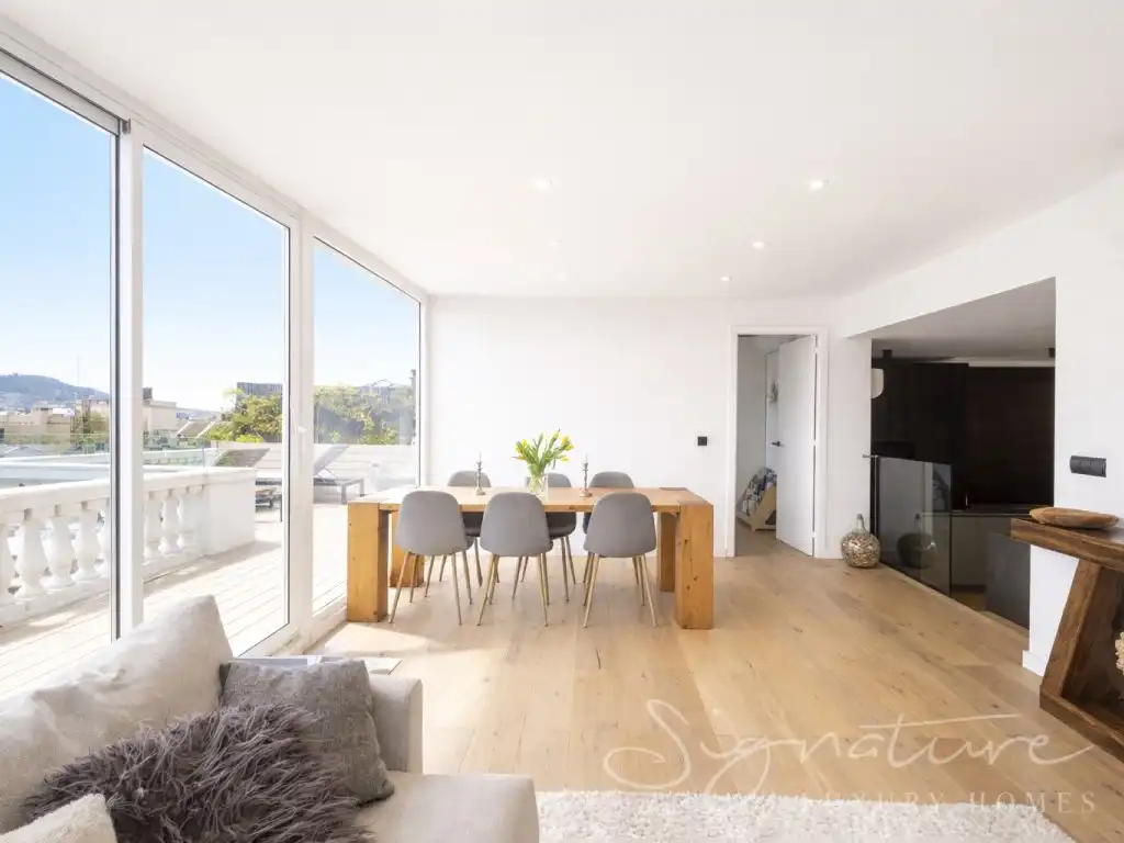 Penthouse mit Aufzug zur Miete in Calle Arago, imagen 4
