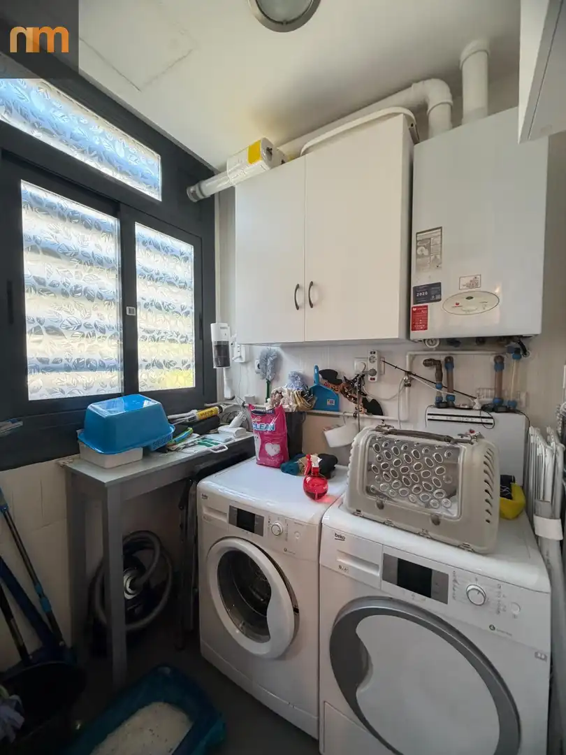 Kitchen of Flat for sale in Madrid  with Air Conditioner, Heating and Private garden