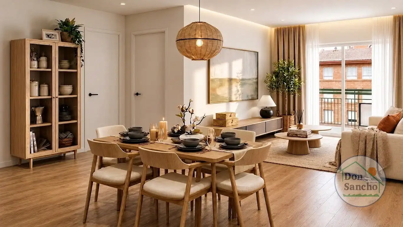 Comedor de Piso en venta en Valladolid con Calefacción y Balcón