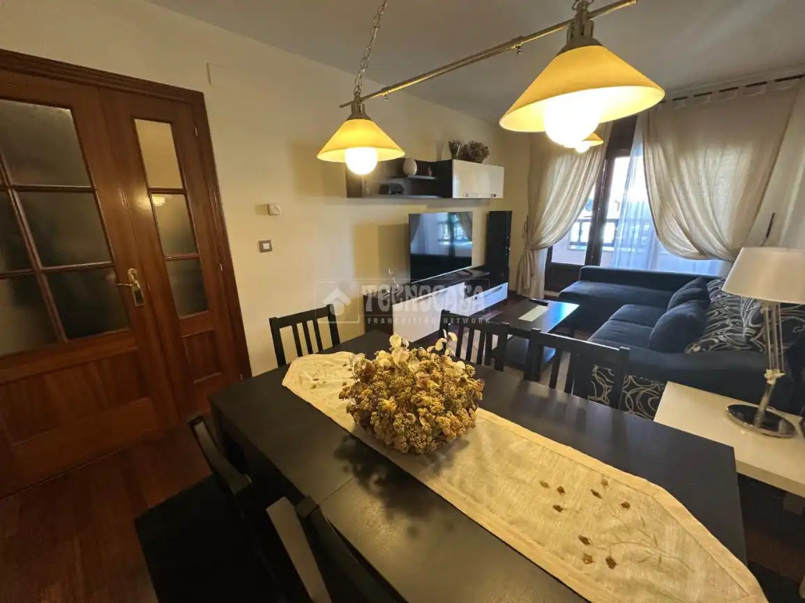Dining room of Flat for sale in Santa María de Cayón  with Heating, Parquet flooring and Terrace