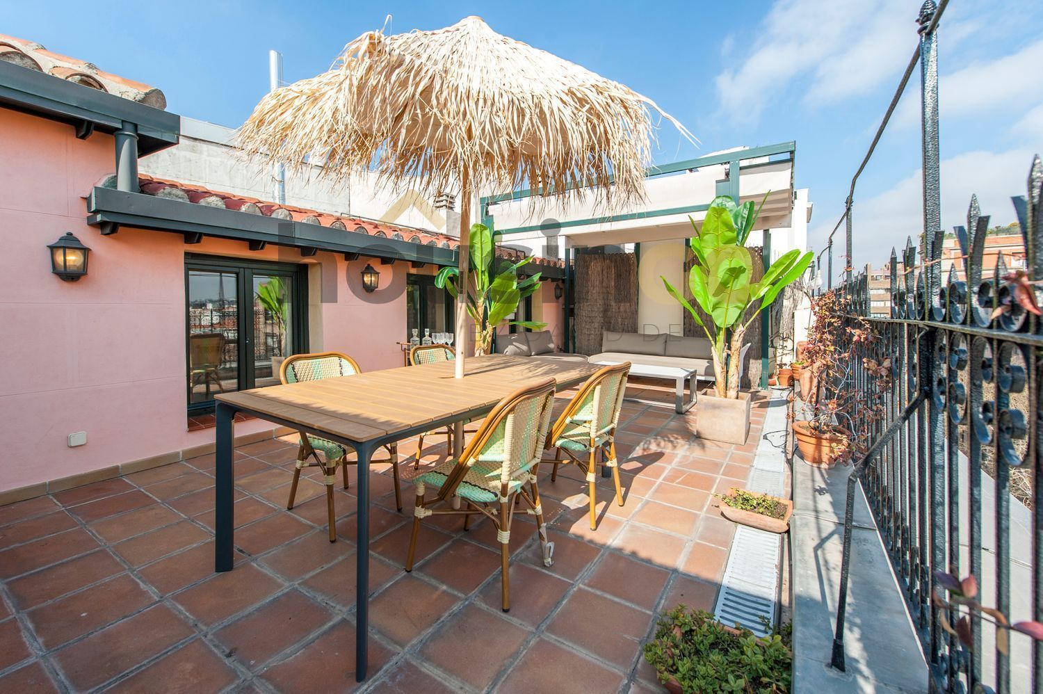 Terrace of Attic to rent in  Madrid Capital  with Air Conditioner, Heating and Terrace