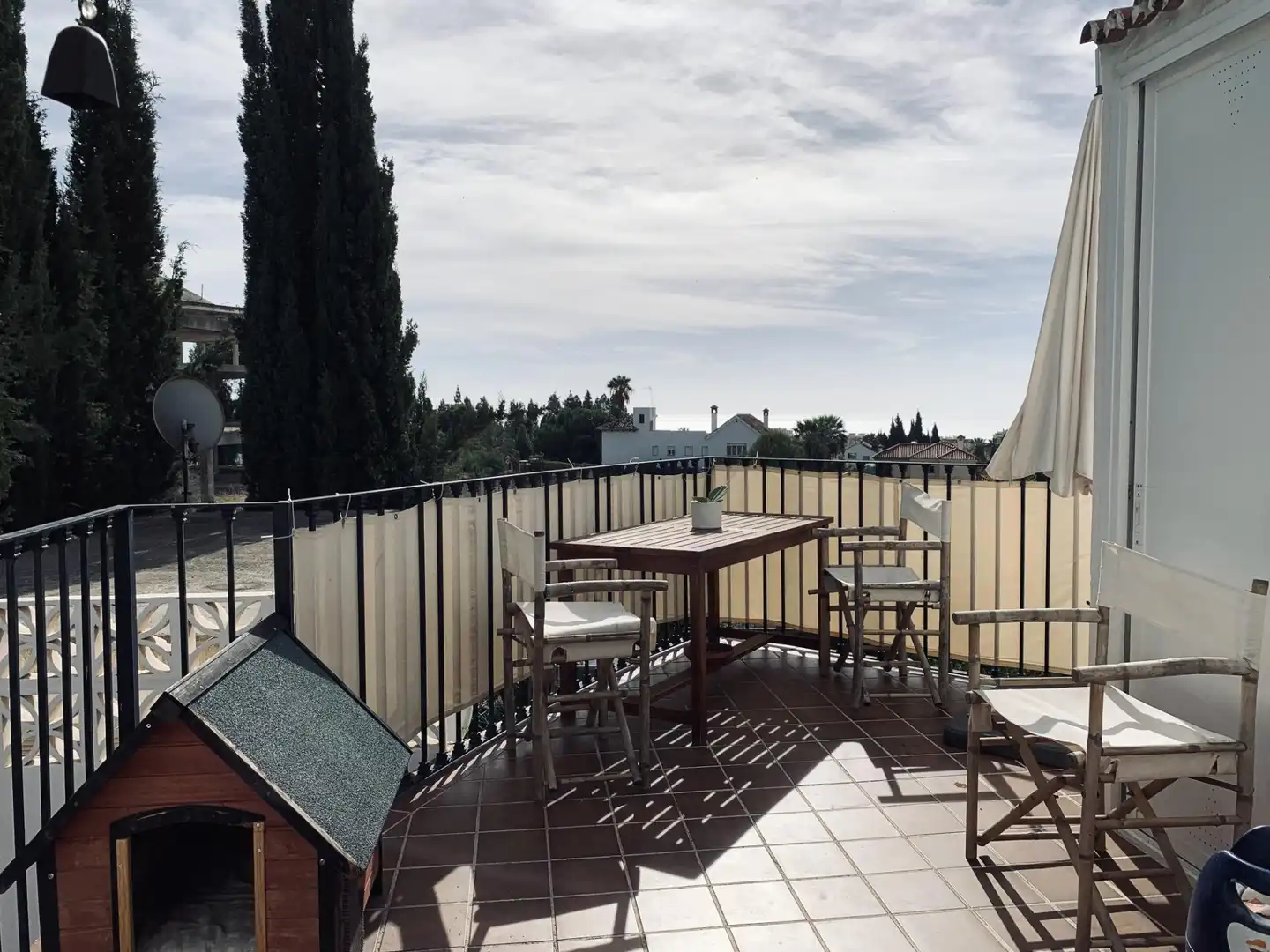 Terraza de Apartamento en venta en Marbella con Aire acondicionado, Calefacción y Jardín privado