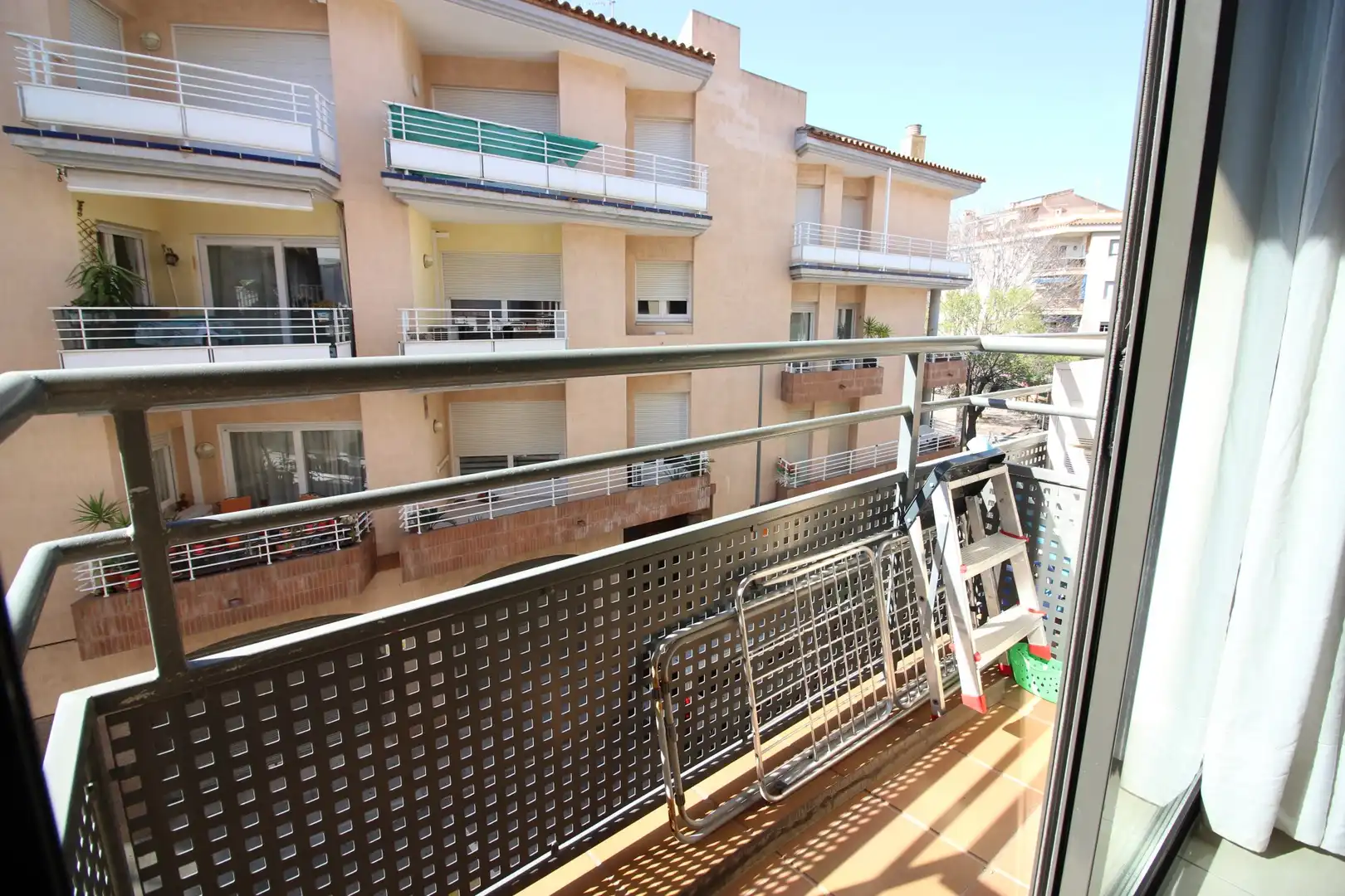 Balcony of Flat for sale in Roses  with Heating and Furnished