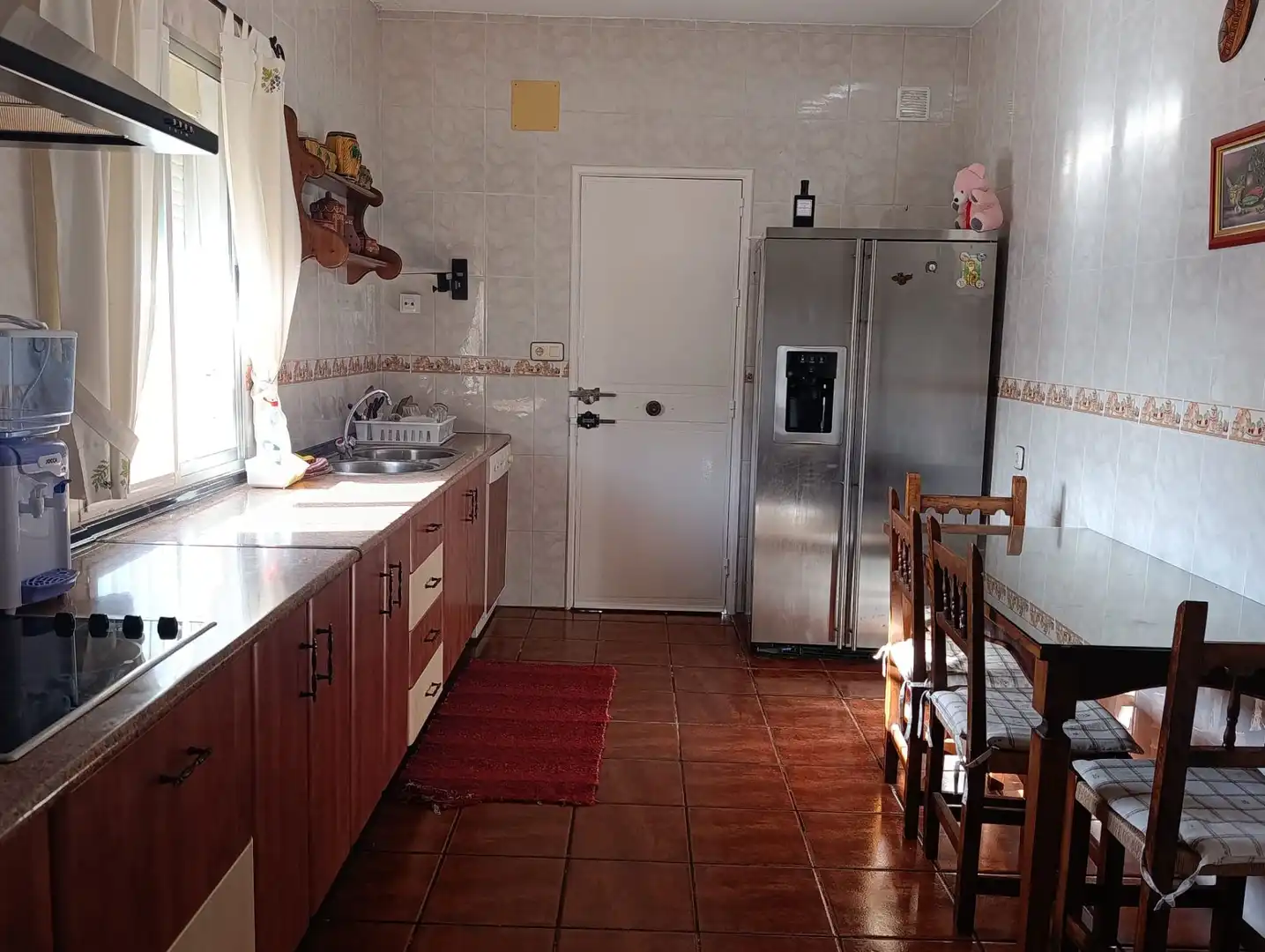 Cocina de Casa o chalet de alquiler en Castilblanco de los Arroyos con Jardín privado, Terraza y Piscina