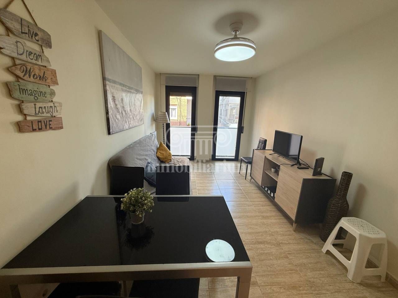 Living room of Flat for sale in Lloret de Mar  with Air Conditioner, Heating and Furnished