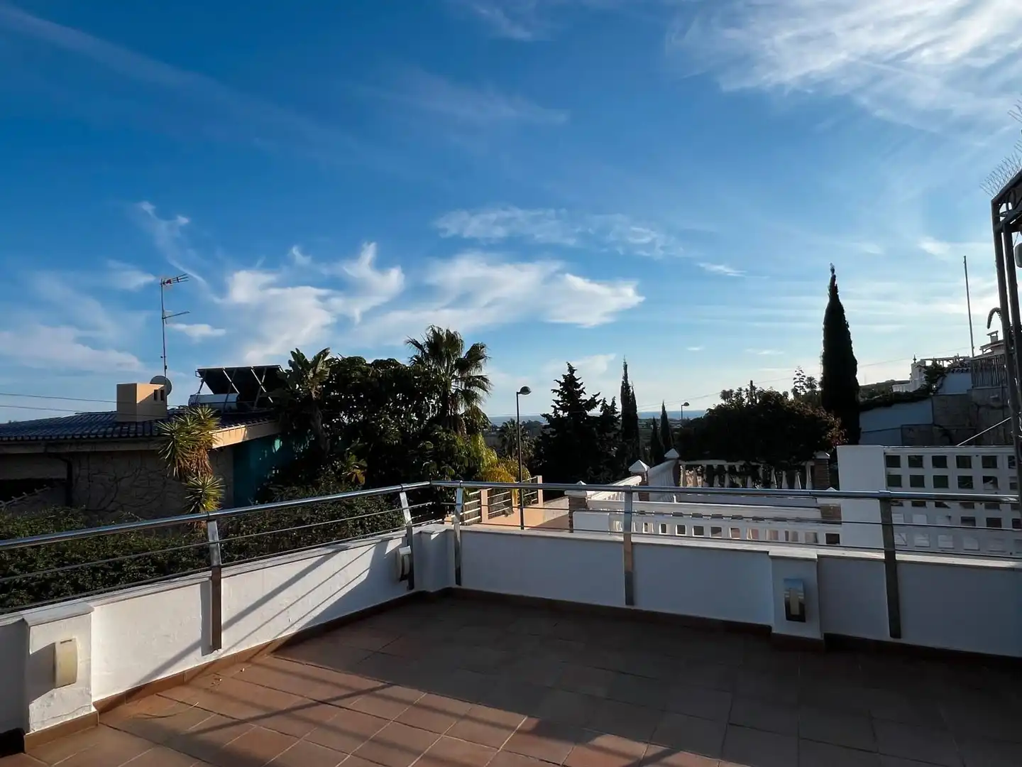 Terraza de Casa o chalet en venta en Vélez-Málaga con Aire acondicionado, Jardín privado y Piscina
