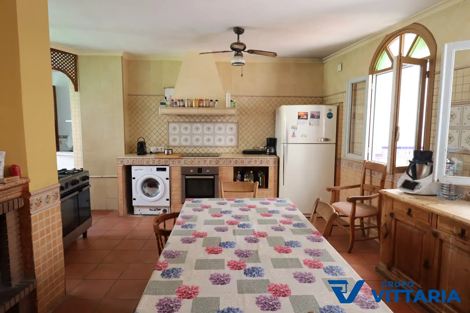 Cocina de Casa adosada en venta en Almería con Aire acondicionado, Terraza y Trastero