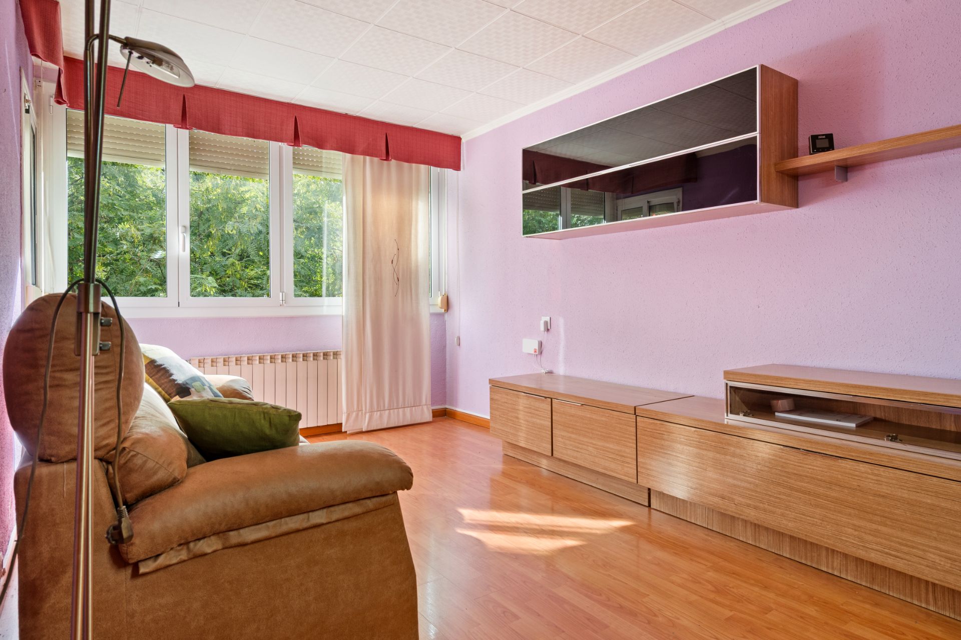 Sala de estar de Piso en venta en  Barcelona Capital