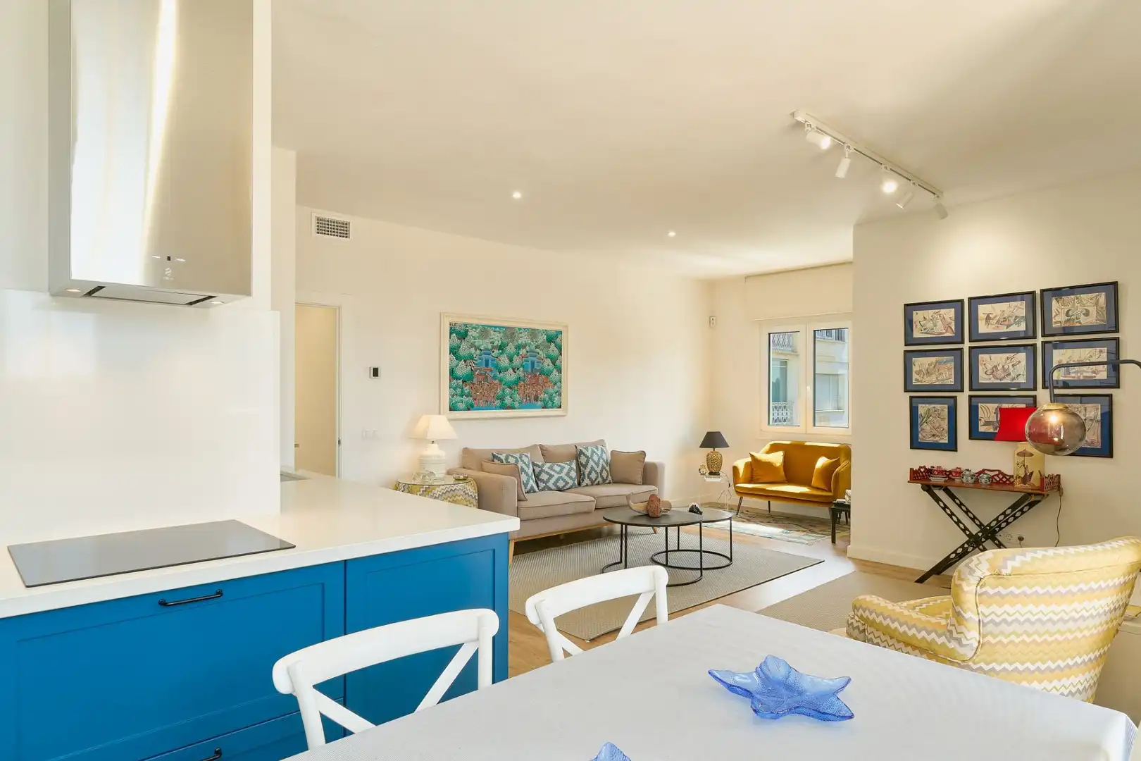 Wohnzimmer von Wohnung zum Verkauf in Málaga mit Klimaanlage, Heizung und Terrasse