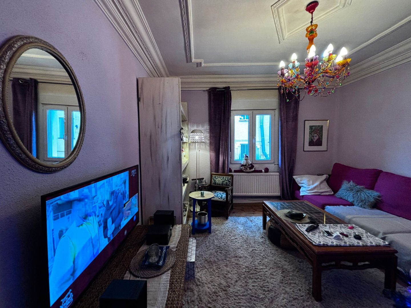 Sala d'estar de Pis en venda en Burgos Capital amb Calefacció