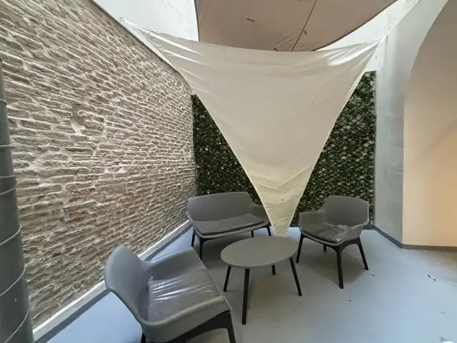 Terraza de Piso de alquiler en  Pamplona / Iruña con Calefacción, Parquet y Amueblado