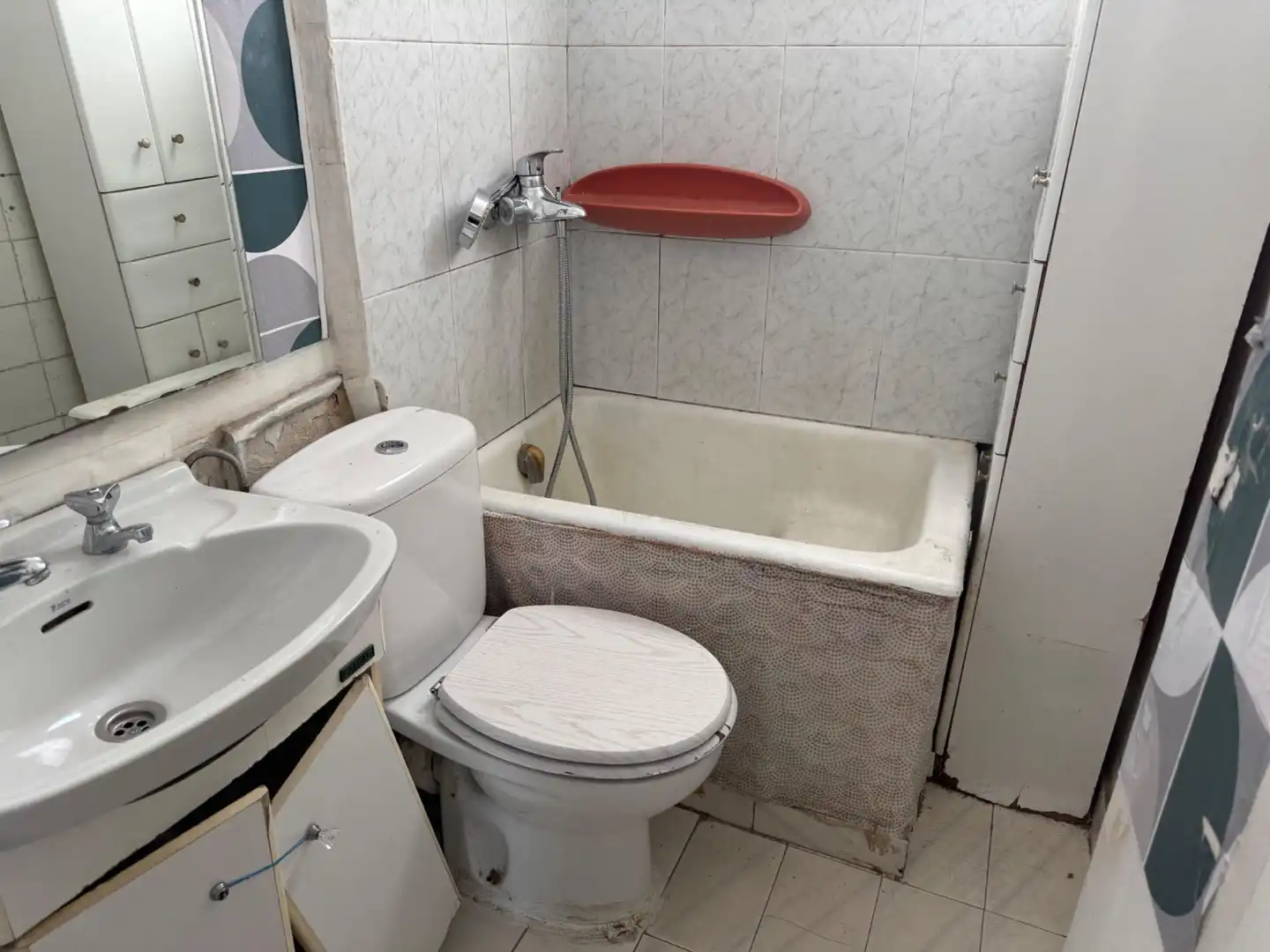 Baño de Apartamento en venta en Madrid
