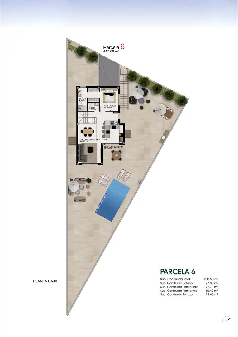 House with pool for sale in Calle Río Guadiana, imagen 4