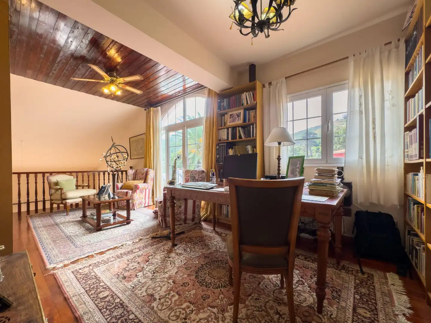 Sala de estar de Casa o chalet en venta en El Rosario con Calefacción, Jardín privado y Terraza