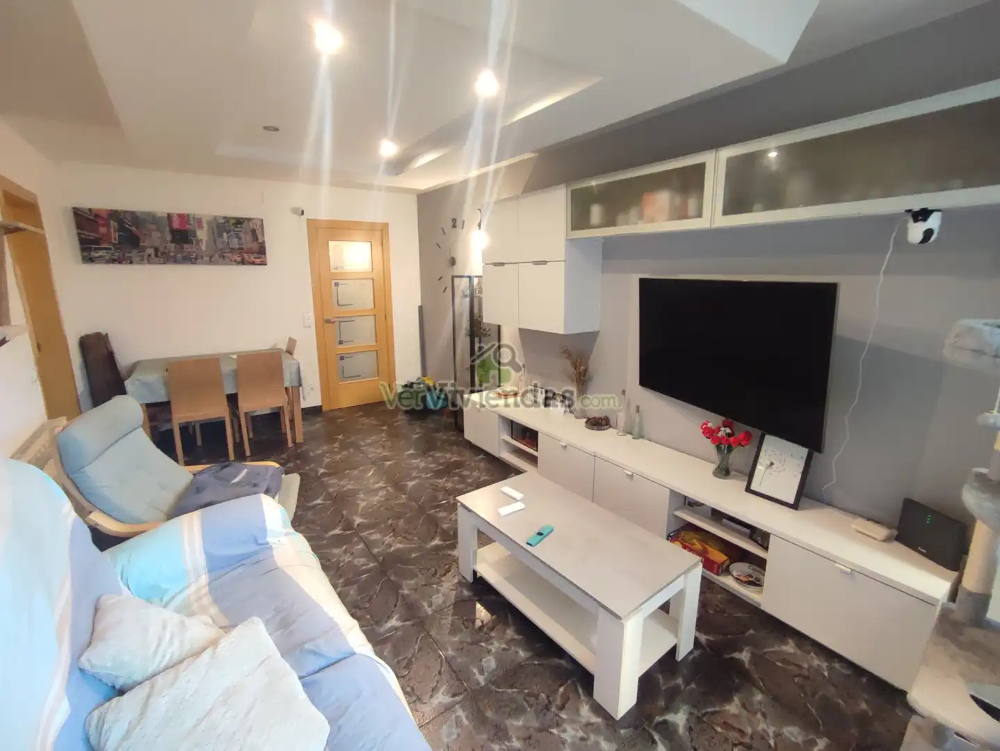 Sala de estar de Piso en venta en Barberà del Vallès con Calefacción, Horno y Internet
