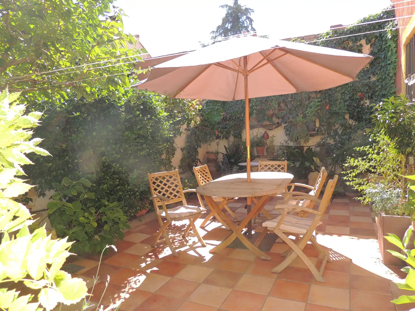 Jardín de Casa adosada en venta en Yunquera de Henares con Terraza y Balcón