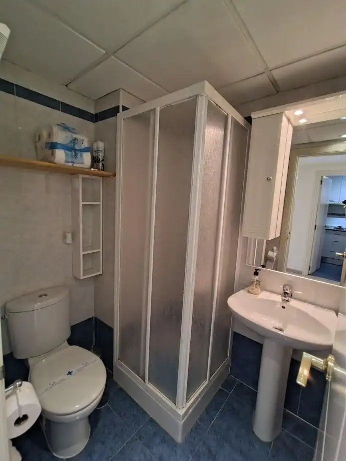 Bany de Apartament en venda en L'Alfàs del Pi amb Aire condicionat, Moblat i Piscina comunitària
